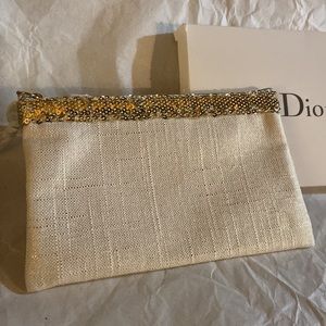 NWB Dior Sequins Accessory/Cosmetic Bag